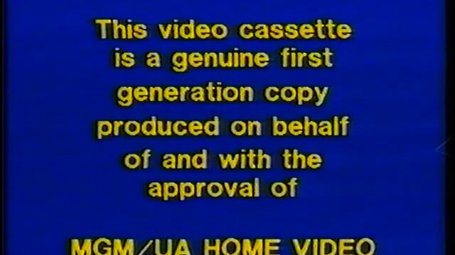 Original VHS Opening Tom and Jerrys 50th Birthday Classics  Vol 1 UK Retail Tape