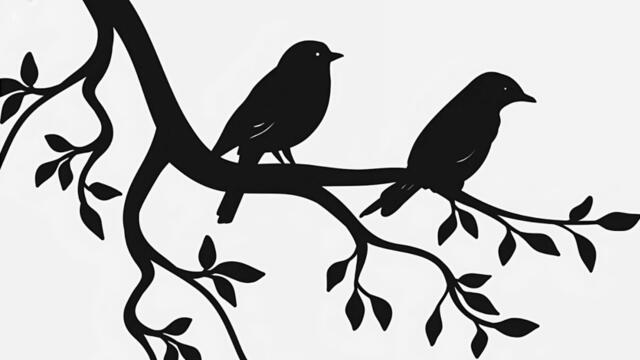 Once A Bird Going East Met A Bird Going West