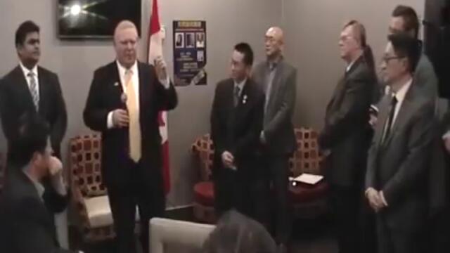 Doug Ford discusses opening up the Green Belt to  the biggest developers