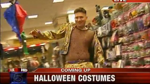 MC Hammer Halloween Cosplay FOX5-DC news with Chris Kanakis & Holly Morris