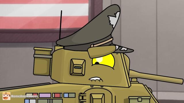 Огнемет-Танки vs Монстр - Пожиратель - Мультики про танки