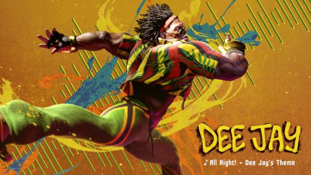 Street Fighter 6 | Dee Jay's Theme | All Right! 🔥🤩🎶🎸🎉