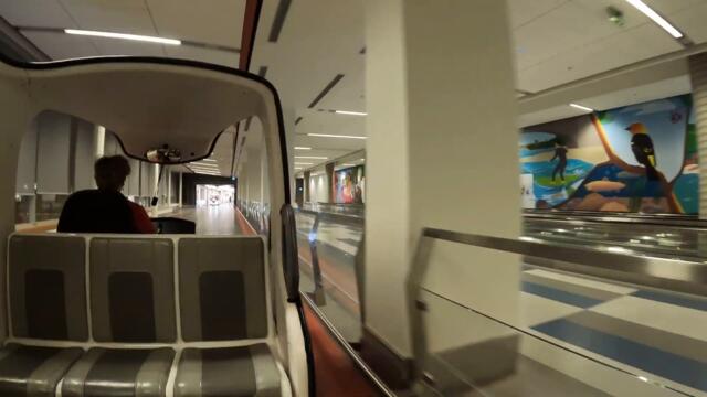 YYC LINK Shuttle | Calgary Airport Train Ride around airport POV Tour 4K #airport