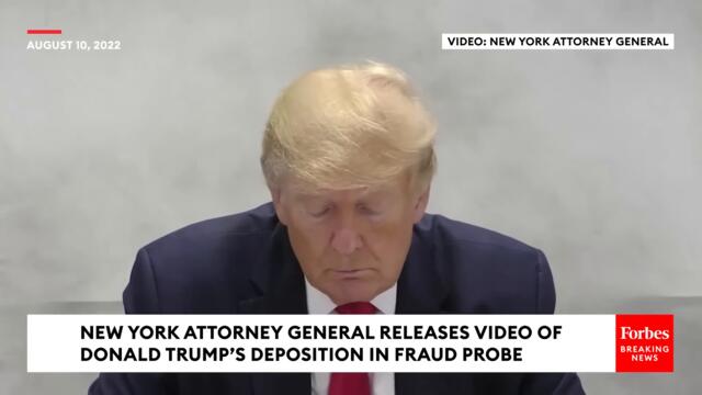JUST RELEASED: Donald Trump's Testimony To New York AG's Fraud Probe Investigators