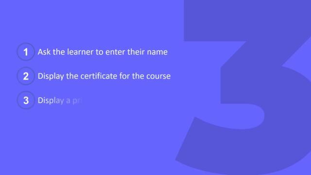 How to generate Certificate for learners in Articulate Storyline 360