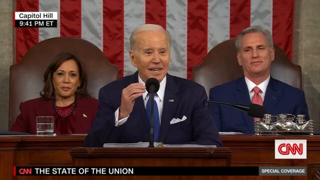 'Liar!': Marjorie Taylor Greene interrupts Biden during speech