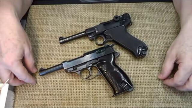 Luger P08 & Walther P38 - пистолеты Германии 1900-1945
