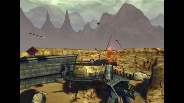 Simulated physics animation test in Metal Arms (mod)