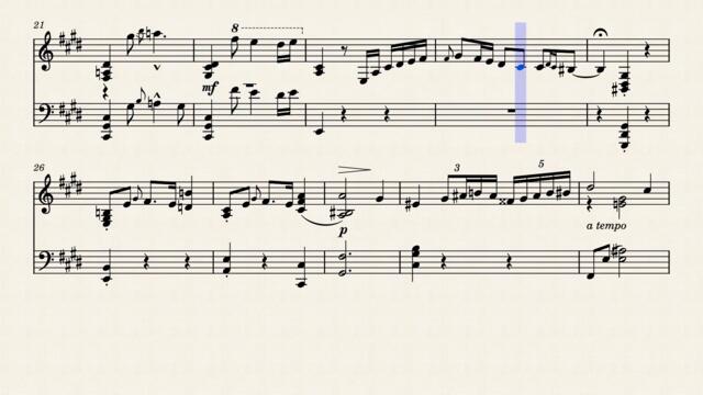 Chopin Jazz Waltz No  7 – 小曽根 真 Makoto Ozone (sheet music, 楽譜