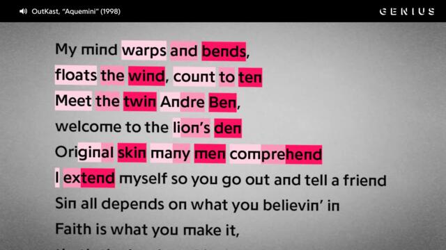 André 3000's Classic Verse On Outkast’s “Aquemini” | Check The Rhyme