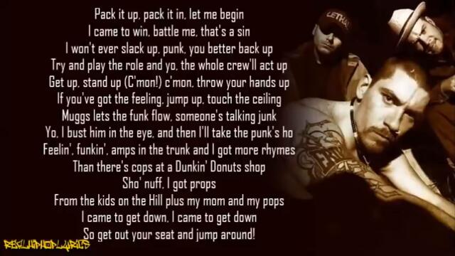 House of Pain - Jump Around (Lyrics)