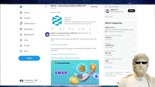 TOP A.I. ALTCOIN - NEXT 100X AI CRYPTO? 🤖💎 WEBAI🌋 LOW-CAP AI CRYPTO!! 🔥 TOP AI CRYPTO 2023 🔥