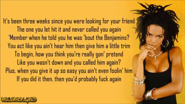 Lauryn Hill - Doo Wop (That Thing) [Lyrics]