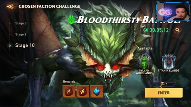 EASY FULL AUTO STAGE 10 WOOD BATWOLF (SYLVAN WOODLANDS/TITAN ICELANDS) 👌 | AWAKEN CHAOS ERA