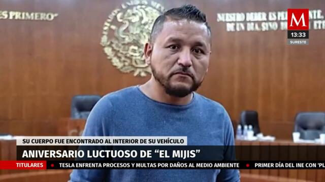 Aniversario luctuoso de "El Mijis"; esposa pide seguir con investigación