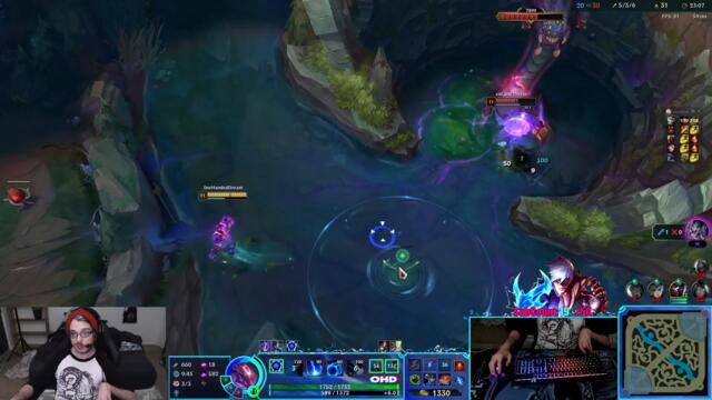 Plat Plat 4 lobby and 1Handed Xerath!