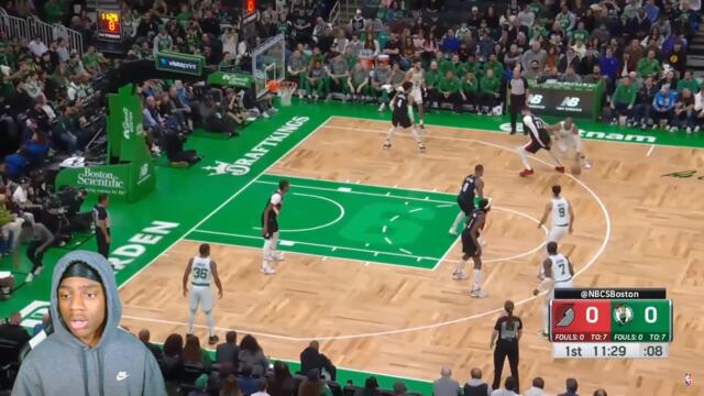 Boston Celtics vs Portland Trailblazers Full Game Highlights Reaction