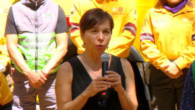 Bomberos y brigadistas de la CDMX, en alerta por incendios forestales