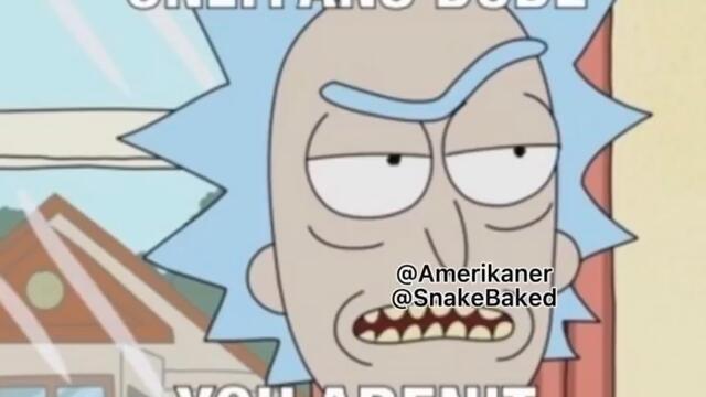 Rick and Morty smoke weed 1 (going to the hood)