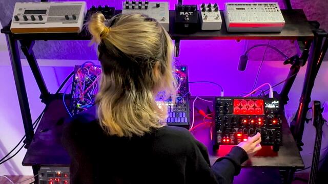 Studio jam with MOTOR SYNTH MKII and GHOST