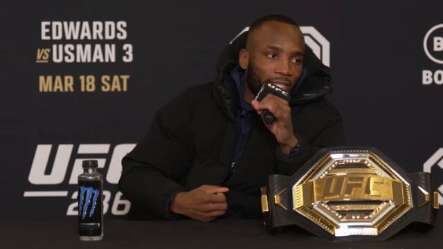 Leon Edwards: 'Whether I Was Tired or Not, You Got Knocked Out' | UFC 286