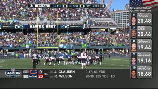 Bears vs. Seahawks | Week 3 Highlights | NFL