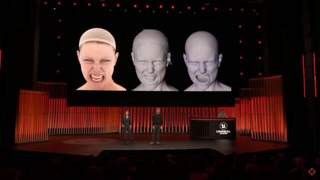MetaHuman - Real-Time Facial Model Animation Demo | State of Unreal 2023