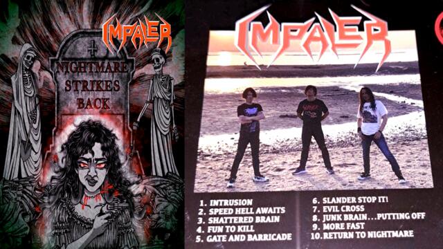 Impaler | Japan | 2021 | Nightmare Strikes Back | Full Album | Thrash Metal