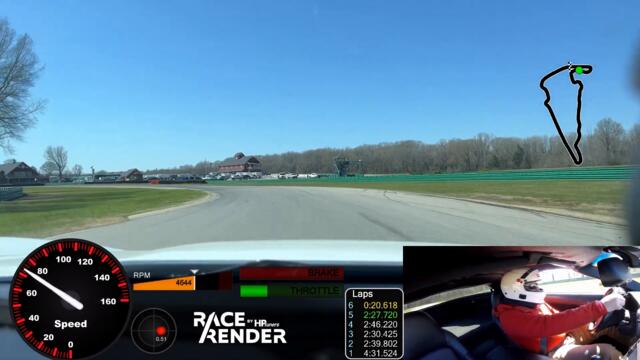 C6 Corvette VIR Full Course - 2:25.214