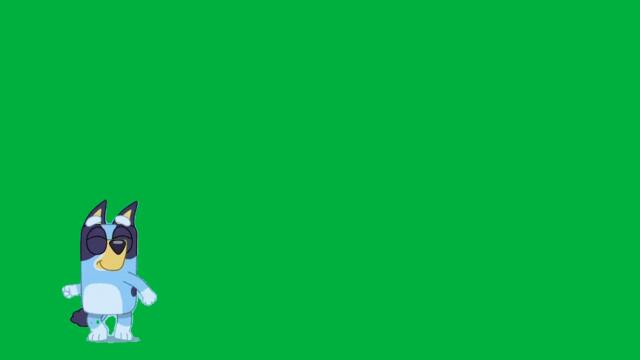 Green Screen - Bluey - Ending Credits [1080p HD] 720p