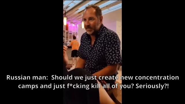 Russian from Toronto attacks Ukrainian Women on the resort in Cuba