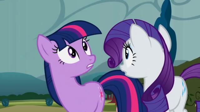 Twilight & Rarity - Our horns