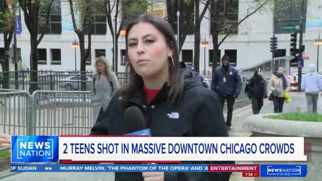 Teens takeover downtown Chicago, two shot | NewsNation Prime