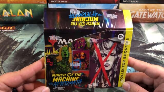 FIRST The Aftermath Collectors Box Full Opening! March Of The Machine Magic The Gathering MTG MOM
