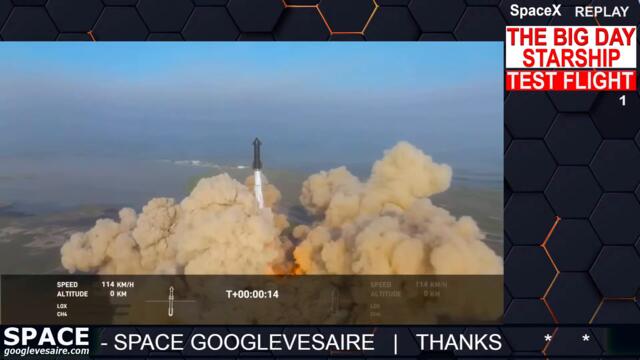 SpaceX | STARSHIP TEST FLIGHT-1