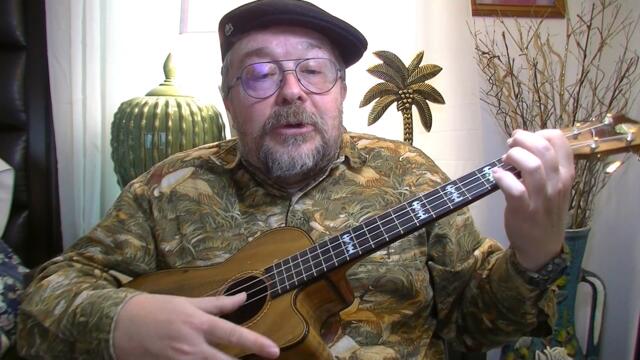 Willard Losinger Performs "La Grosse Bite à Dudule" with Baritone Ukulele Accompaniment