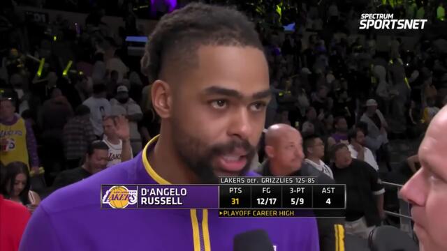[Full] Lakers Interview VS Grizzlies: Dennis, AR, Coach Ham, D-Lo, Bron & AD | West R1 Game 6