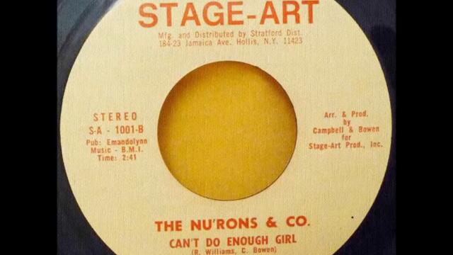 The Nu'rons - Can't Do Enough Girl