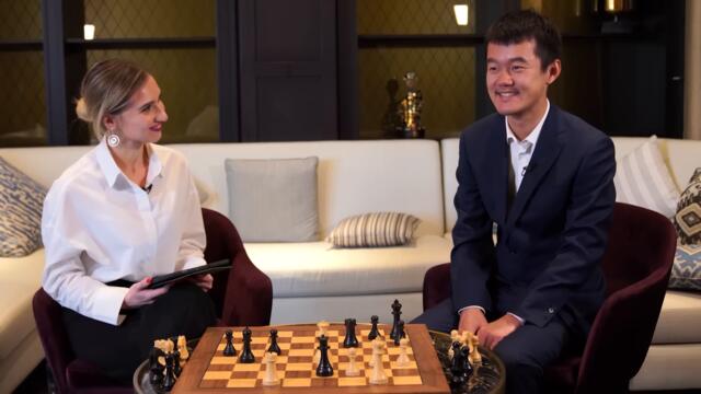 World Champion Ding Liren: "I thought if I lost the match, I'd retire from chess"