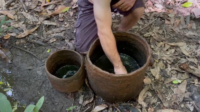 Primitive Technology: Roasted Ore and Shell Flux Smelt