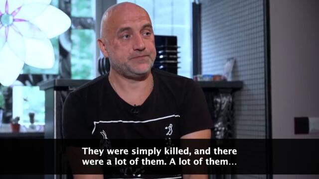 Russian writer Z.Prilepin brags about killing people in Donbas