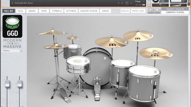 GGD Modern and Massive All Drum Presets Demo