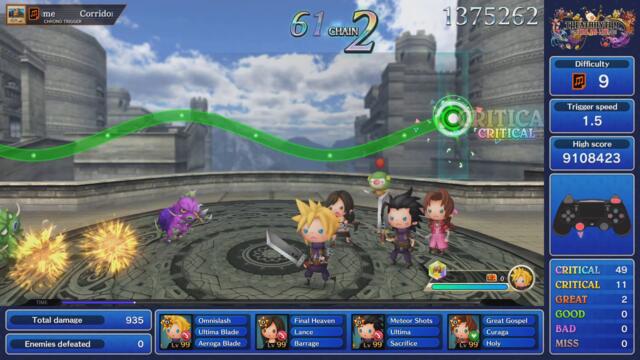 [THEATRHYTHM FINAL BAR LINE] Corridors of Time | Chrono Trigger | Ultimate FC 1.5 ~taia777 Tribute~