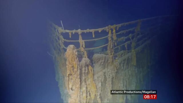 Scan of Titanic reveals wreck as never seen before - BBC News
