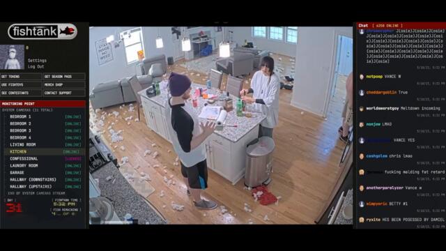 Chris Loses His Bag & Has A Meltdown [With Chat] ~ Fishtank.live