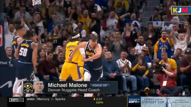 KJM | Breathtaking!! Jokic is the best player in the league - Keyshawn on Nuggets beat Lakers in GM2