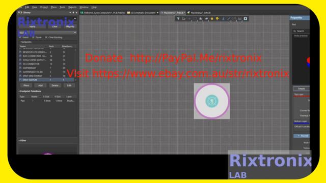 Design SPDT Switch 3D Model Altium P5