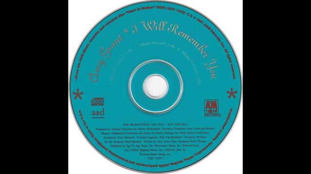 Amy Grant - I Will Remember You (1991 Album Remix*) HQ