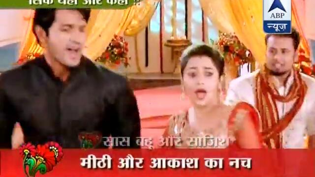 Meethi -Aaakash dance their heart out at Kajri's haldi ceremony