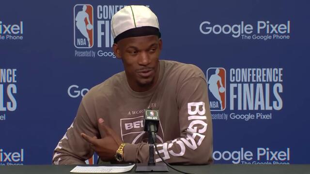 Jimmy Butler Talks ECF Game 6 Loss, FULL Postgame Interview 🎤